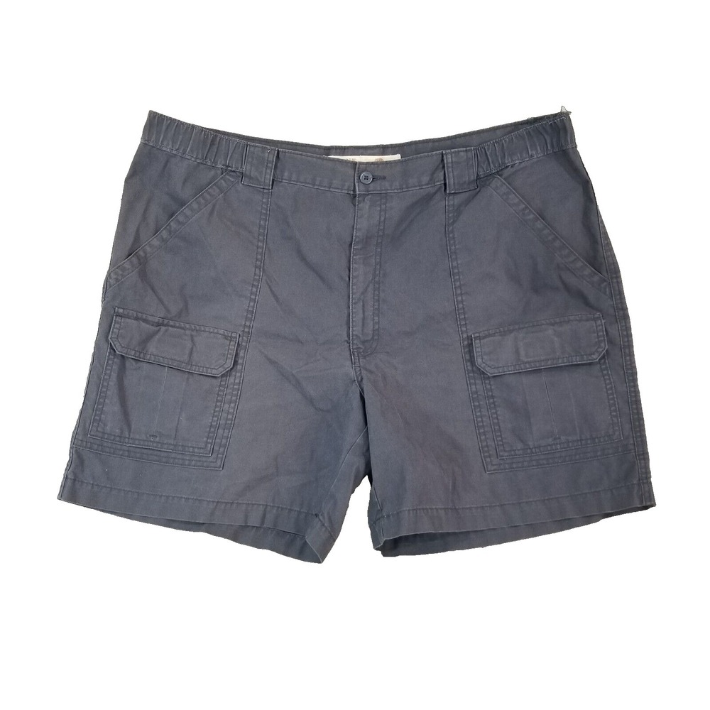 Savane cargo hiking shorts men's 40 x 7 dark gray comfort waist outdoor fishing